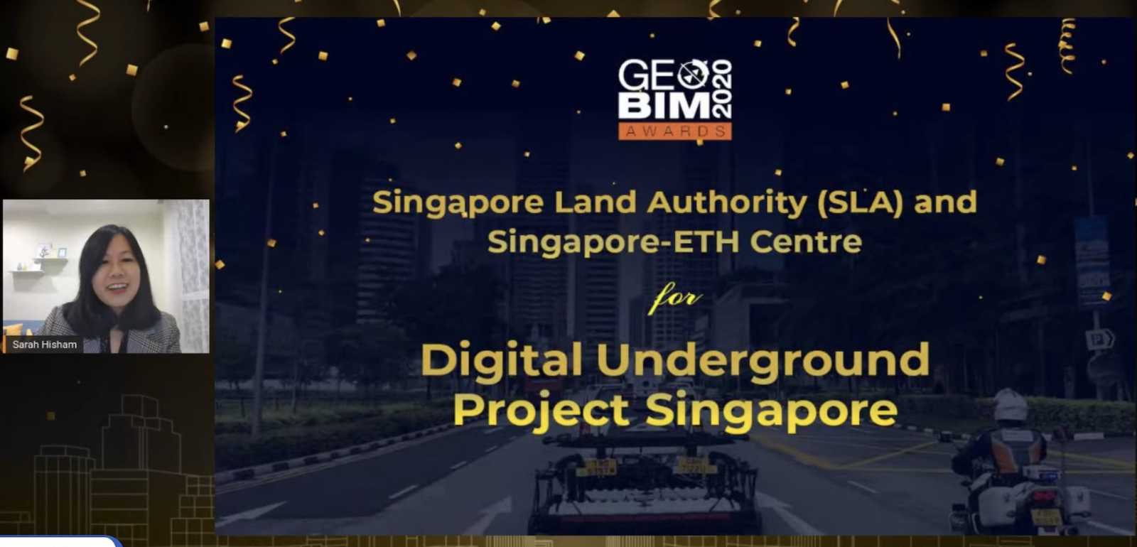 Digital Underground at GEOBIM award